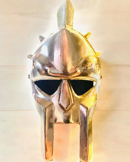 Gladiator Maske Ridderskabel "Sparta" - mulighed for personalisering med gravering