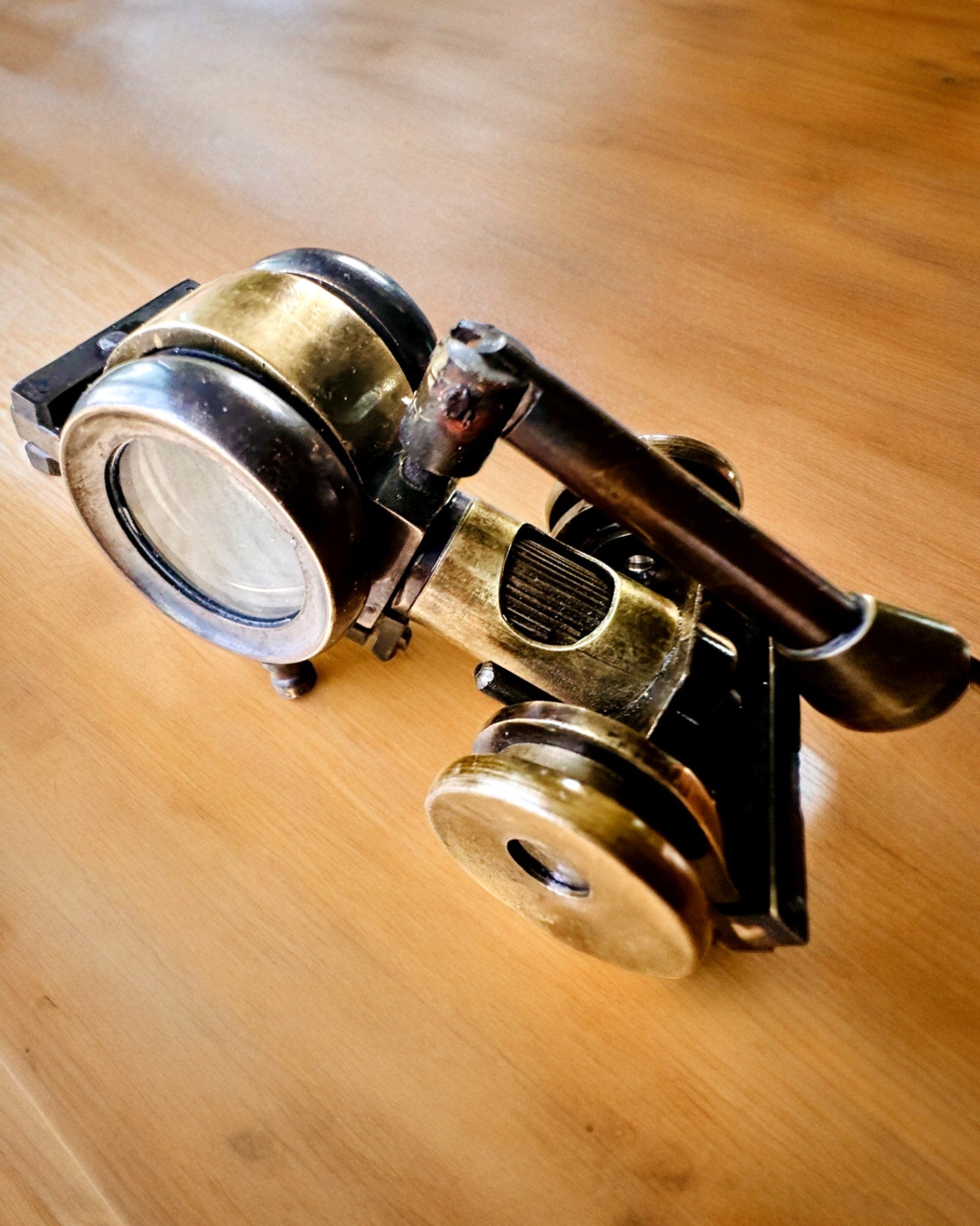 Binocular Nautica - Eksklusivt Vintage Tilbehør - Håndlavet med Mulighed for Gravering, kontorindretning, premium