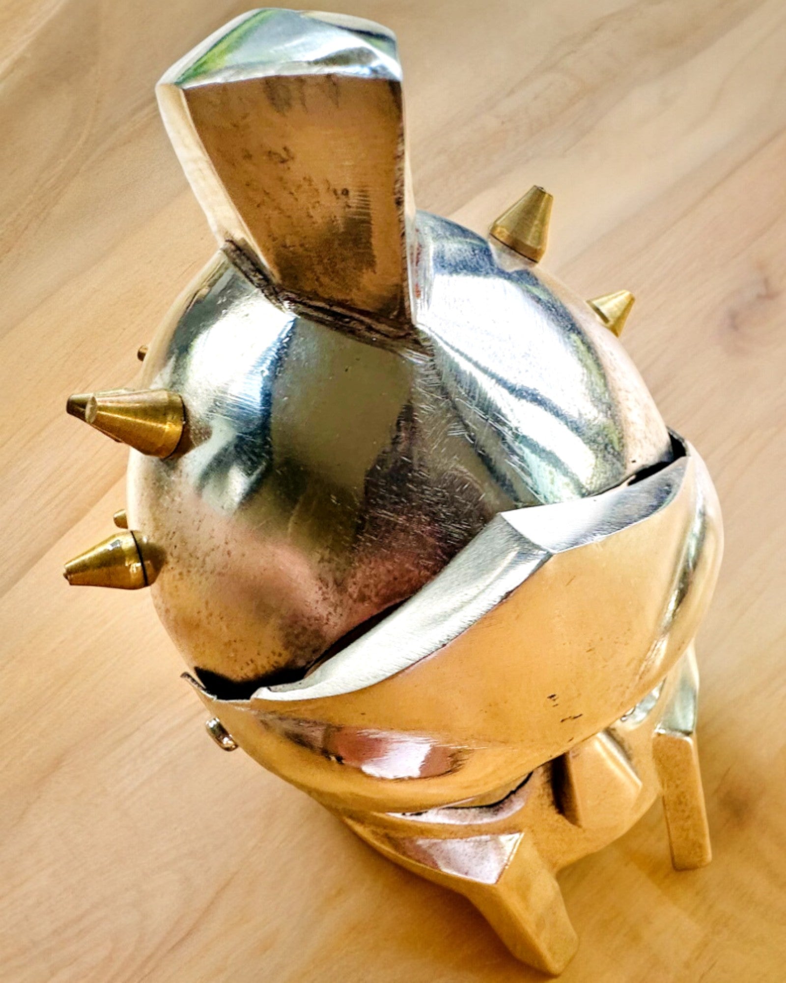 Gladiator Maske Ridderskabel "Sparta" - mulighed for personalisering med gravering