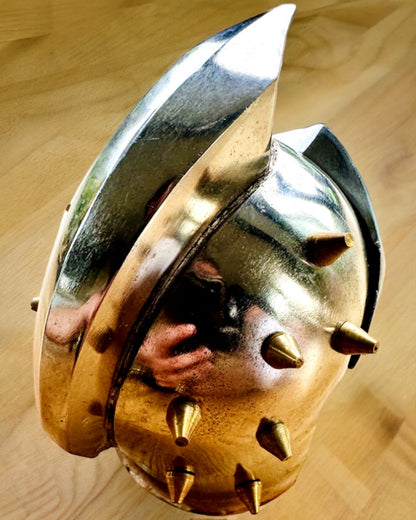 Gladiator Maske Ridderskabel "Sparta" - mulighed for personalisering med gravering