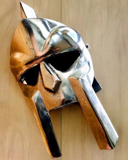 Gladiator Maske Ridderskabel "Sparta" - mulighed for personalisering med gravering